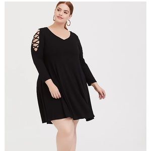 Torrid super soft trapeze dress